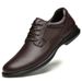 Regal Footwear 2025 New Business Versatile Trendy Formal Suit Leather Men's Lace-up Height-increasing Shoes_vogvips.com