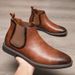 European Warm Series Men's Martin Autumn Winter Large Size British Style Trendy Versatile High-top Leather New Boots_vogvips.com