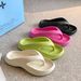 2025 Ultra Comfortable Women's Summer Flip-Flops, New Thick-Soled Non-Slip Beach Sandals With Toe Post, Platform Sole_vogvips.com