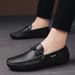Italian Clearance Men's Genuine Leather Loafers Spring New Casual Business Shoes For Men_vogvips.com