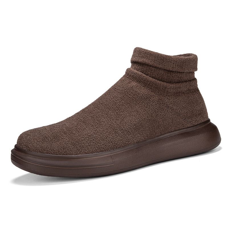 Plus Size New Summer Fly Woven Breathable Mesh Lightweight Casual Sports For Men And Women High Top Board Shoes_vogvips.com