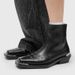 Trendy Square-toed Boots, High-heeled For Men, High-top Iron-toe Zippered Casual Martin Boots 54917-J_vogvips.com