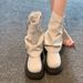 Internet Celebrity Martin 2025 New Trendy Fashion Short Versatile Stylish Thick-Soled Tube Boots For Women_vogvips.com
