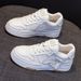Women's Trendy White Sneakers Versatile Style Platform Shoes For Summer_vogvips.com