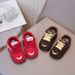 Girls' Spring And Autumn 2026 New Model Children's Running German Training Sneakers Baby Casual Lightweight Shoes For_vogvips.com