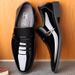 European Warm Series Autumn Winter New Pointed Leather For Men Youth Korean Verion Britih Fahion Trendy Men' Buine Slip-On Caual_vogvips.com