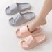 New Summer Slippers For Men And Women Indoor Foam Lightweight Couple Home Slippers_vogvips.com