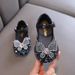 New Lady Girl Princess Girl Baby Student Single Shoe Leather Shoes Dance Velcro_vogvips.com