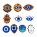 Fun Demon Eyes Cartoon Shoes Floral Shoe Clasp Personality Garden Shoe Accessories Decorative Clasp_vogvips.com