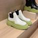 Martin Mona 2025 New Thick Sole Height Increasing Slimming Cigarette Short Boots For Women_vogvips.com