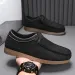 Autumn Men Casual Suede Work Shoes Male Slip On Comfortable Flats Soft Sneakers Platform British Business Party Dress_vogvips.com