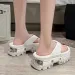 Woman Flip Flops Punk Shoes Trend Casual Platform Sandals Non Slip Outdoor Slippers Unique Features Flat Slides 251217_vogvips.com