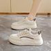 Thick Bottom Mesh Breathable Women's Board, 2025 Spring New Korean Students Single Shoes, Casual Sneakers_vogvips.com
