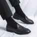 Business And Leisure Le Fu Men's Plus Size Fashionable British Style Ankle Korean Version Lazy Shoes_vogvips.com