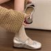 Women's Height-increasing Mary Jane Shoes, 2026 New Spring-summer Style, Suitable For Pairing With Skirts, Ballet-style_vogvips.com