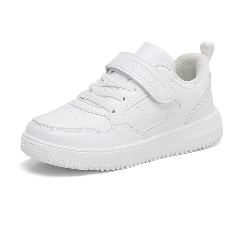 Board Shoes Girls White Shoes Children's Sneakers Boys School Small White Shoes_vogvips.com