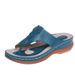 Large Summer New Style Pinch Toe Casual Large Size Shoes For Women's Outdoor Wear, Sloping Heel, Flat Bottom, Beach Cool_vogvips.com