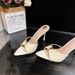 L-67 Yangshulin 2026 New Pointed-toe Outdoor Summer, Paired With Skirts, High-end Pleated Stiletto Sandals For Women_vogvips.com
