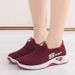 Flying Weaving Sports Spring And Autumn New Canvas Walking Women's One Step Single Shoes_vogvips.com