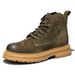 Short Boots Premium Thick-soled Wear-resistant Tooling Boots Men's Retro Martin Boots_vogvips.com