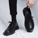 European Warm Series Summer Waterproof Non-Slip Martin Boot Britih Style Formal Buine Wedding Groom Men' Breathable Caual Leather_vogvips.com