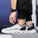 Fashionable Running Shoes, Air Cushion Rebound Cushioning, New Large-sized Outdoor Swivel Buckle Casual Sports Shoes For Men_vogvips.com