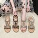 Foreign Trade Plus-size 2025 Summer New Style Rhinestone Wedge Women, Roman Open-toe Fashion Sandals For Outdoor Wear_vogvips.com