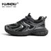 Athletic Shoes Global Black And Silver Thick Soled Dad Shoes For Men New Autumn And Winter Men's Versatile Sports Trend Brand Casual Shoes_vogvips.com