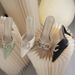Women's Elegant Pointed Toe Mule Sandals With Rhinestones - Stylish & Comfortable Summer Slides In Sizes 33-40_vogvips.com
