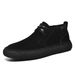 Euro Step Nubuck Leather Suede Mid-Top Sneakers Martin Boots Men's Casual Thick-Soled Trendy Shoes_vogvips.com