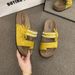 birken Stock Sandals Women, Summer 2025 New Model, Thick-Soled Height-Increasing Casual Beach Shoes, Suitable For Pairing_vogvips.com