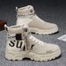 2024 New Martin Boots Spring And Autumn Versatile Round Toe High Top Trendy Men's Casual Comfortable Shoes_vogvips.com