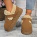 New Plus Size Short Boots With Thick Sole Plush Bread And Snow Boots, Boken Cotton Shoes For Women In Winter_vogvips.com