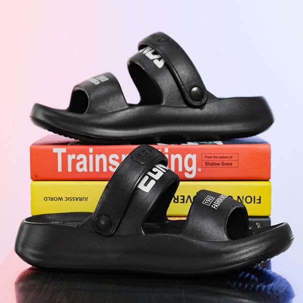 EVA Summer Lightweight, Thick Soled, Trendy Personalized. They Are Suitable For Men's Beach Shoes, Outdoor Home Wear,_vogvips.com