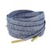 Shoelaces 0.8cm Flat Polyester Cracked Shoelaces Suitable For Trendy Casual Shoes, Sports Shoes And Skateboard Shoes_vogvips.com