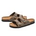 COWCOM Cork Sandals Beach Flip Flop Men's Shoes KWN_vogvips.com