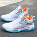 New Fly-knit Breathable Mesh Men's Sports Student High-top Basketball Shoes, Trendy Foreign Trade Shoes For Men_vogvips.com