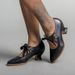 New Hollow-out High-heeled Lace-up Plus-size Women's Casual Shoes_vogvips.com