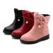SHLIANG Bota Infantil Menina Kid Fashion Boot New Warm Princess Shoes Girl Ankle Boots Snow Boots Retro Short Boots Kid Boots Kid Shoes Y0380_vogvips.com