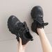 Thick-soled Mesh Dad Shoes Women's Heightening Little White Shoes Lightweight Casual Sports Shoes Children_vogvips.com