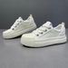 Men's Genuine Leather White 2025 Spring Edition Men's Trendy Thick Soled Fashionable Versatile Big Head Casual Board_vogvips.com