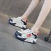 Trendy Dad For Women 2025 Spring New 7m Petite Casual Thick Sole Height Increasing White Sneakers Student Shoes_vogvips.com