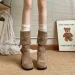 Vintage Slouch Western Cowboy Autumn Winter High Internet Celebrity Small Stature Long Boots 251126_vogvips.com