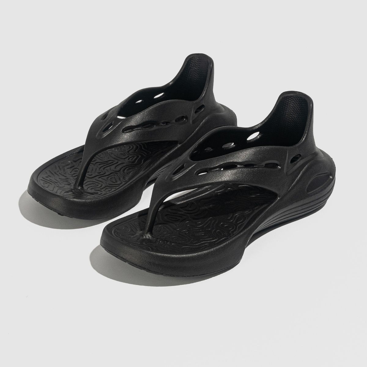 Women's Sport Sandals Summer Flat Flip-Flops Comfortable Casual Slip-On Slippers Lightweight Platform Hollow Design_vogvips.com