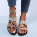 Sparkling Rhinestone Slides Women - Comfy Open Toe Flats For Indoor & Outdoor Wear_vogvips.com