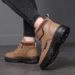 New Leather Spring Men's Shoes High-top Men's Heightening Tooling Martin Boots_vogvips.com