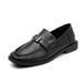 New Grandma Single For Women British Style Retro Loafers Slip On Flat Large Size S Shoes A_vogvips.com