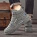 New Leather Spring Men's Shoes High-top Men's Heightening Tooling Martin Boots_vogvips.com