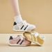 Little White Shoes Female Students Height-increasing Shoes Mesh Breathable Board Shoes Casual Shoes Street Shoes_vogvips.com