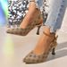 2025 Spring And Autumn New Foreign Trade Large Size Temperament French High Heels Women's Celebrity Stiletto Single Shoes_vogvips.com
